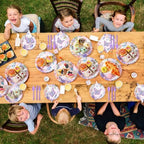 Ziliny 280 Pcs Butterfly Baby Shower Paper Plates and Napkins Paper Cups Plastic Knives Forks Spoons Disposable Tableware Set for Butterfly Theme Birthday Party Supplies, Serve 40 - Image 4