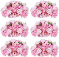 Pink Flowers Balls for Centerpieces: 15.7in Diam, Set of 6 by CreatedforWeddingsandHome