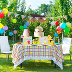 Set of 3 Pieces Cake Stands Iron Cake Holder Dessert Display Plate Serving Tray for Baby Shower Wedding Birthday Party (Yellow) - Image 7