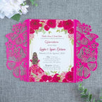 20 PCS Butterfly Quinceanera Invitation, Laser Cut Invitation Cards - Image 5