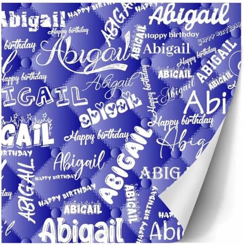 AOFUN Designer Gift Bags - 5 Rolls, 58" x 23" - Funny, Cute Birthday & Holiday Wrapping Paper for Couples & Adults - Image 3