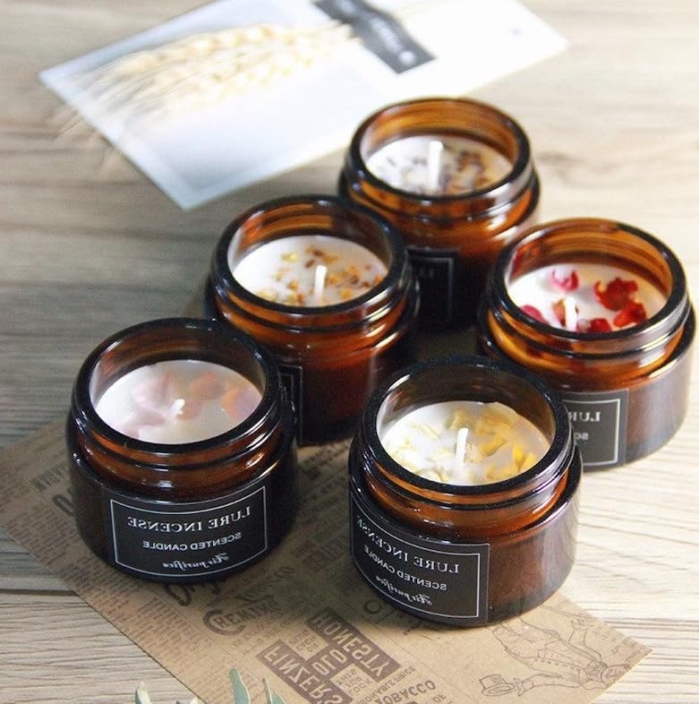10 Pcs Custom Small Candles Personalized Mothers Day Gifts for Mom Friends Women, 1oz Natural Soy Wax Fragrance Scented Jar Candle for Home Bath Yoga, Customized Mothers Memorial Gifts Women - Image 2