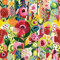 Jillson Roberts Gift Wrapping Paper, Floral Collage (8 Rolls 5ft x 30in) by JILLSONROBERTS