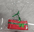 Christmas Woven Basket with Gift Bag Red Basket by AFOROEOA