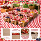 20 Pack Farmers Market Bridal Shower Party Favors 3.4 oz Mini Jam Jars - Image 4