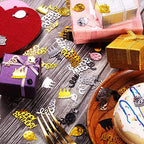 WILLBOND 3000 Pcs Birthday Confetti Metallic Foil Party Decorations,None (Pack of 5) - Image 3