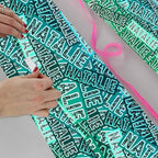 AOFUN Custom Wrapping Paper Christmas Wrapping Paper Thick Cute Birthday Wrapping Paper Personalized Wrapping Paper with Name/Text 3 Rolls 58" x 23" - Image 4