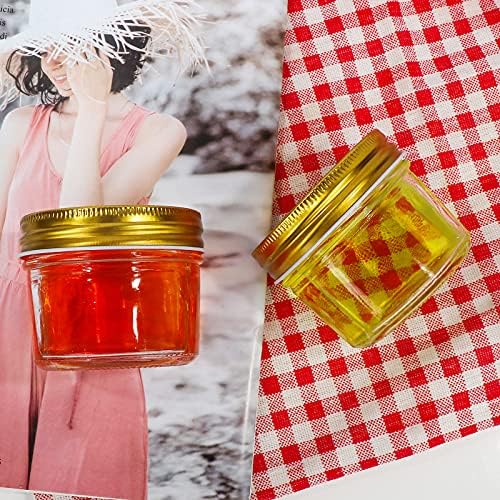 Betrome 40 Pack 4 oz Clear Glass Mason Jars,Small Canning Jars with Lids - Image 7
