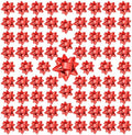 110 Pcs Decorate Supplies Shiny Bows for Gift Wrapping, 1 in Mini Gift Wrap Bows for Xmas Decor, Hanukkah, Birthdays, Weddings, Bridal Showers, Baby Showers Occasion (Metallic Red 110 Pcs Set) by PendantofLuck