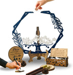 Wedding Guest Book Alternative Drop Box Frame - Personalized Maple Tree by Handmade