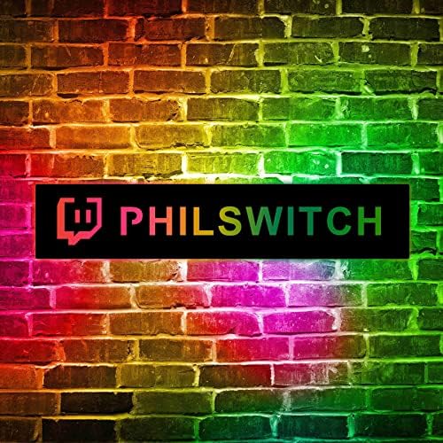 Customizable Twitch Username Neon Sign, Gamer Tag Neon Sign, Glow Neon Sign Colorful, Upgrade Your Streaming Setup with Gamer Tag Neon Sign by souleather