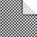 Jillson Roberts Printed Unfolded Gift Tissue 20" x 30" for Birthdays, Wine Bags, Weddings, Black Gingham, 240 Sheets by JILLSONROBERTS