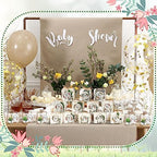 MTLEE 48 Sets Succulent Cactus Tealight Candles Wedding Favors Gift Boxed - Image 5