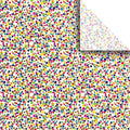 Jillson Roberts 20" x 30" Printed Birthday Gift Tissue, Party Confetti White (48 Folded Sheets) by JillsonRoberts