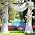 Pack of 2 Wedding Arch Drape Panel Fabric 30" x 30ft - Green - Image 7