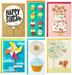 Hallmark All Occasion Handmade Boxed Set of Assorted Greeting Cards with Card Organizer—Birthday, Baby, Wedding, Sympathy, Thinking of_You, Thank You, Blank, 24 Count (Pack of 6) - Image 4