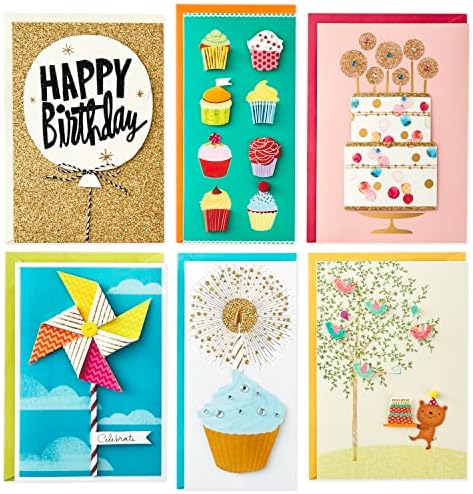 Hallmark All Occasion Handmade Boxed Set of Assorted Greeting Cards with Card Organizer—Birthday, Baby, Wedding, Sympathy, Thinking of_You, Thank You, Blank, 24 Count (Pack of 6) - Image 4
